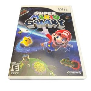 Super Mario Galaxy Nintendo Wii Game Complete CIB Tested Working Excellent